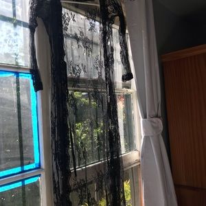 Long lace robe/cardigan